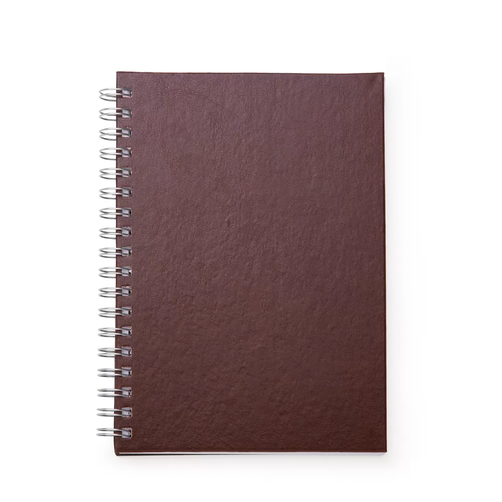 Caderno de Couro Sintético Personalizado