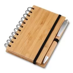 Caderno Ecológico com Caneta Personalizado