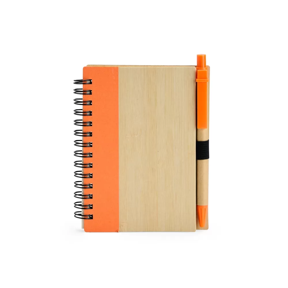 Caderno Ecológico com Caneta Personalizado