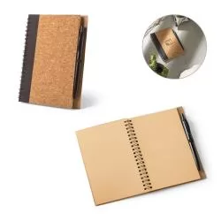 Caderno Em Cortiça Personalizado  Caderno Em Cortiça Personalizado