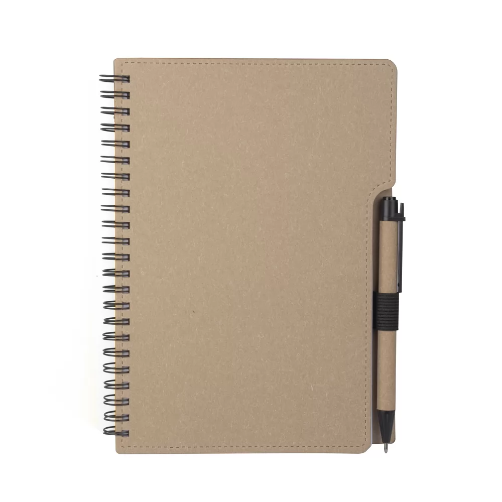 Caderno em papelão reciclável Personalizado