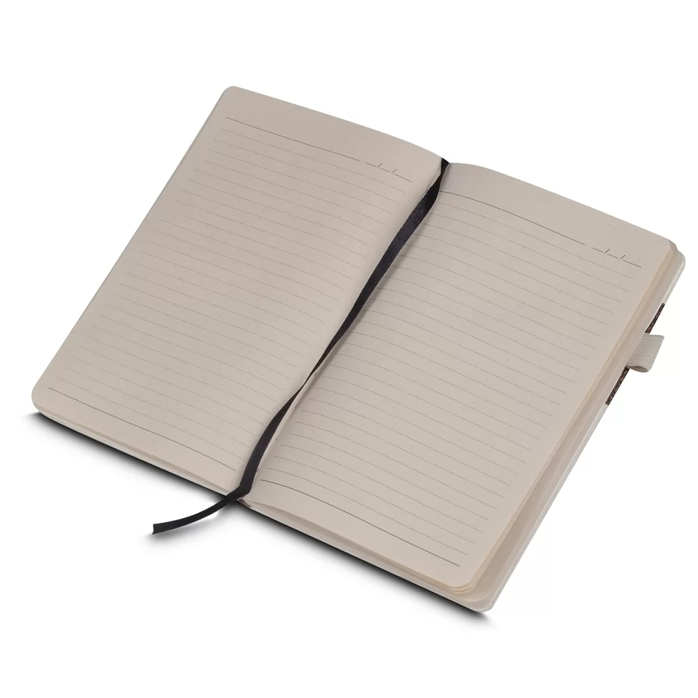 Caderno Fibra de Cana e Café Personalizado
