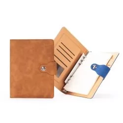 Caderno Fichário PU Personalizado