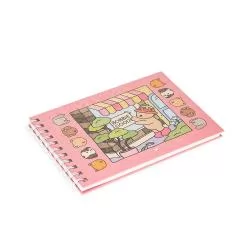 Caderno Para Colorir Desenho Animado Personalizado 
