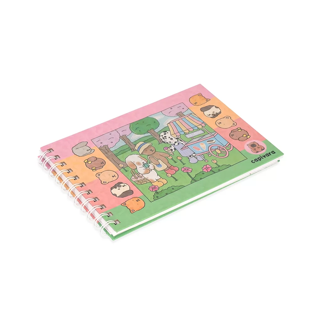 Caderno Para Colorir Desenho Animado Personalizado