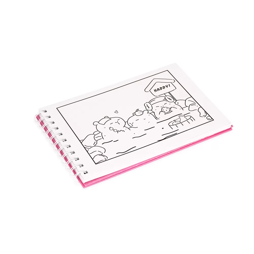 Caderno Para Colorir Desenho Animado Personalizado Caderno Para Colorir Desenho Animado Personalizado