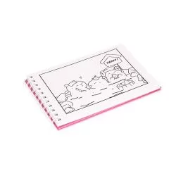 Caderno Para Colorir Desenho Animado Personalizado