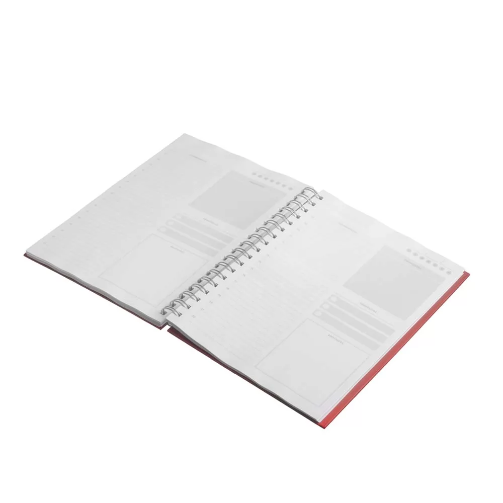 Caderno planner capa em PU Personalizado