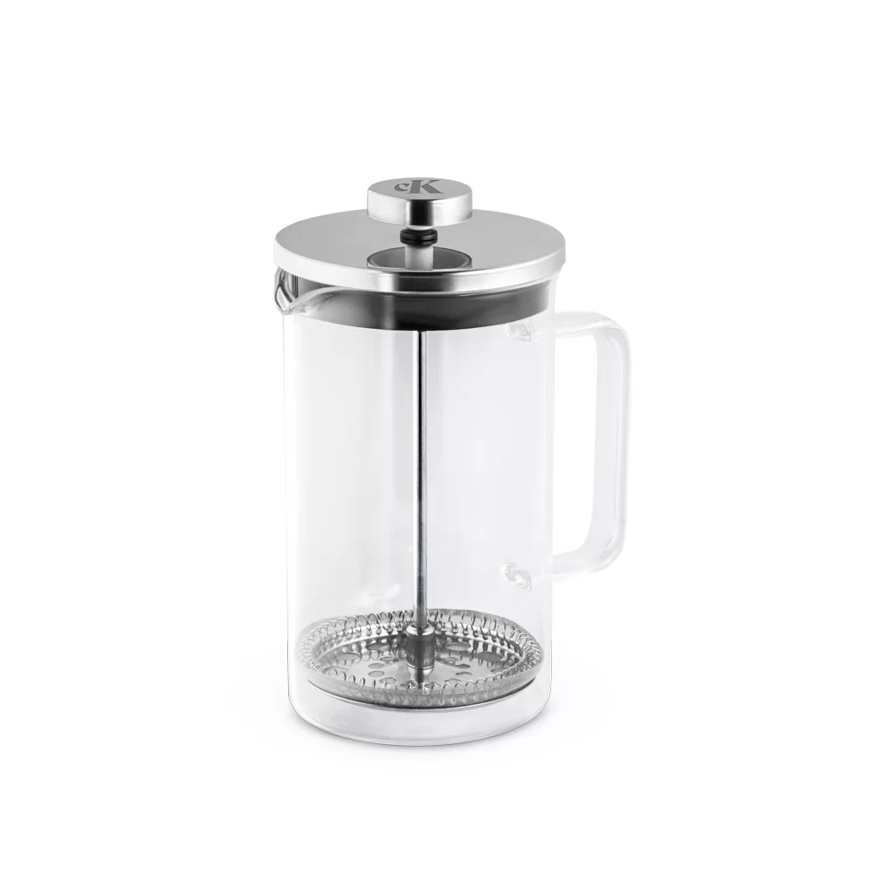 Cafeteira em vidro borossilicato e aço inox 600 mL Personalizada