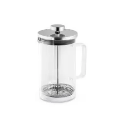 Cafeteira em vidro borossilicato e aço inox 600 mL Personalizada