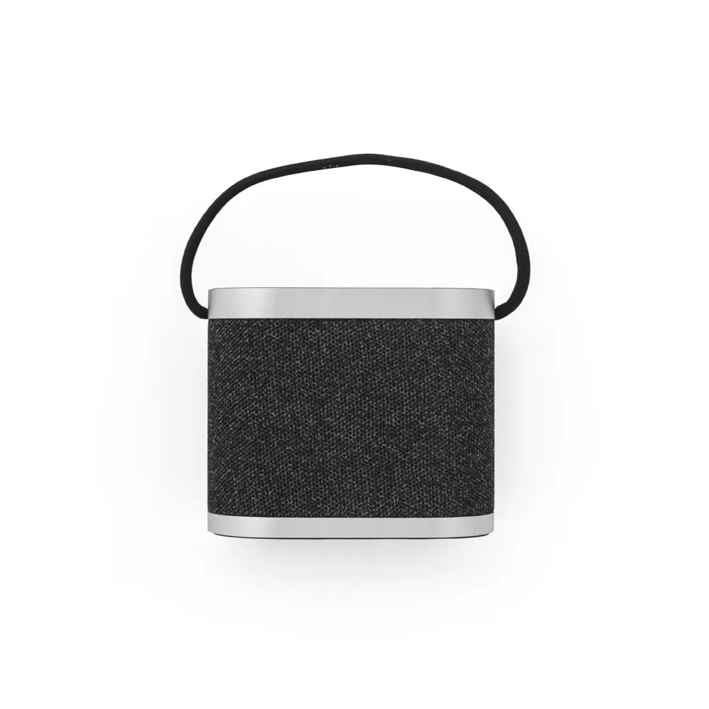 Caixa de Som 15w Com Carregador Super Rápido e Detalhes em Bambu Personalizada