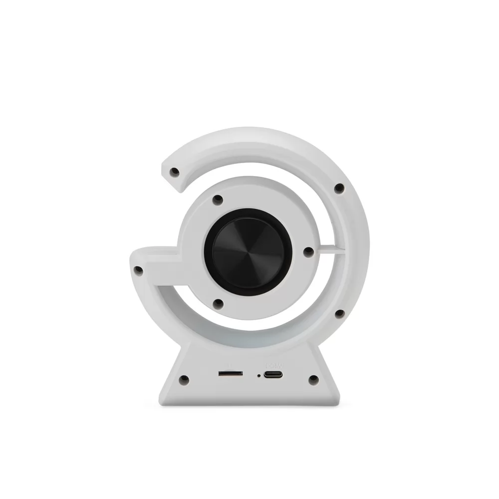 Caixa de Som com Luminária Personalizada