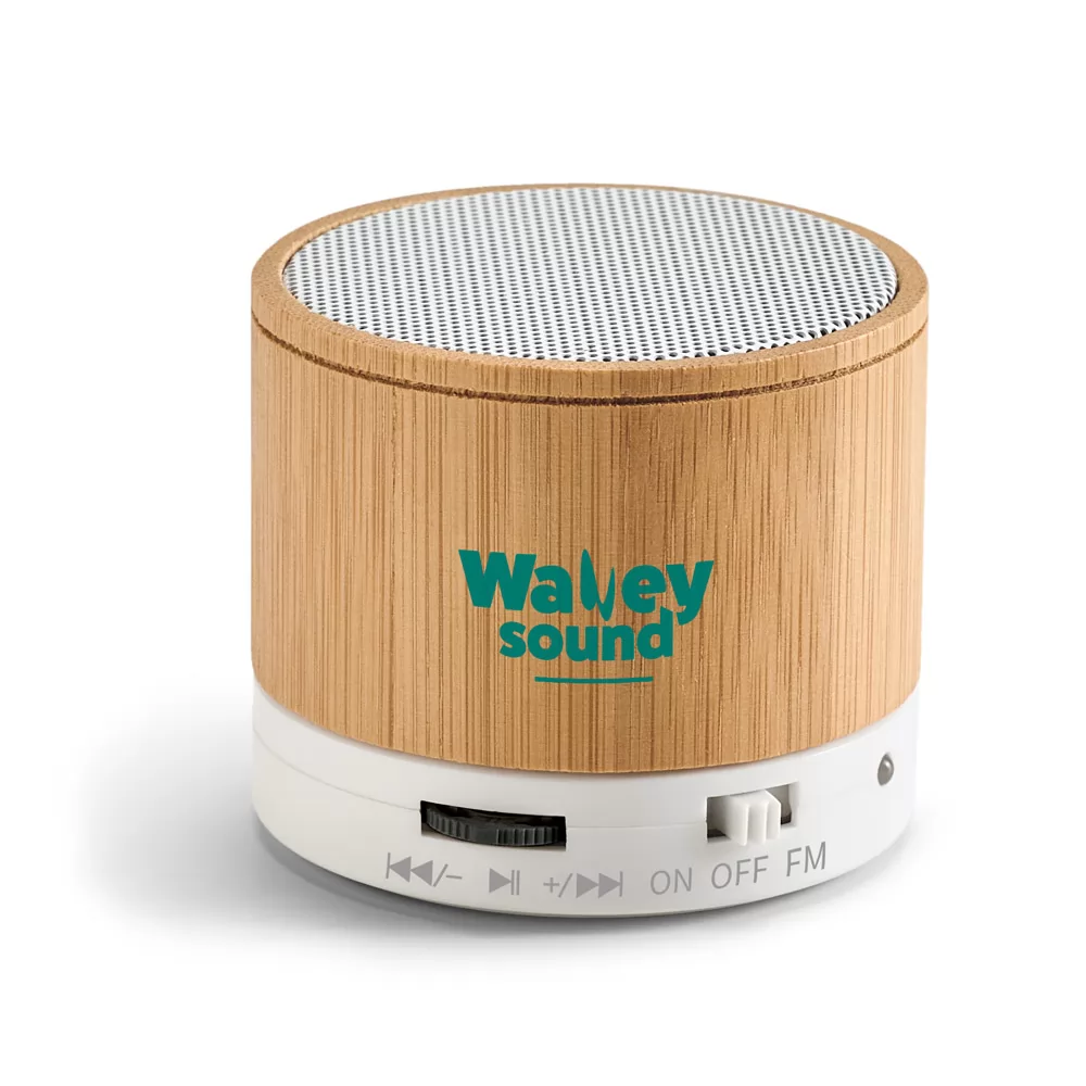 Caixa de som com microfone Personalizada