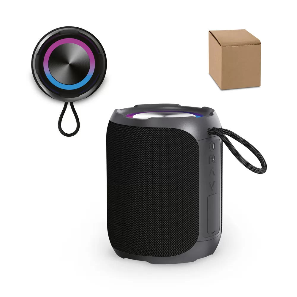 Caixa de som em ABS 100% reciclado à prova de água Personalizada