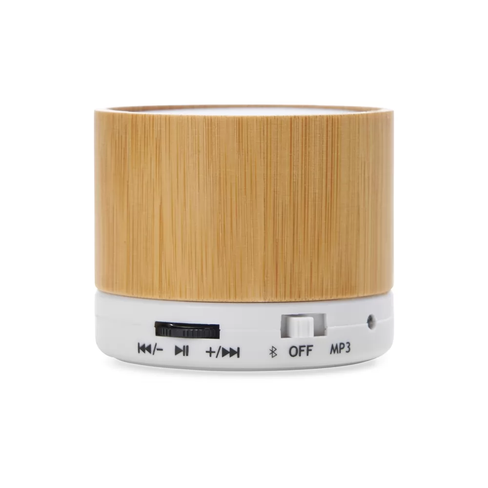 Caixa de Som Multimídia Bambu Personalizada