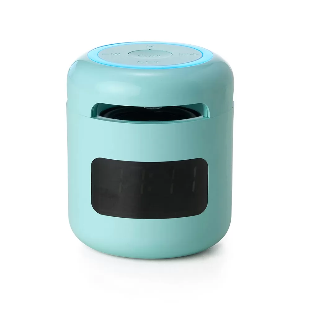 Caixa de Som Multimídia com Relógio Personalizada