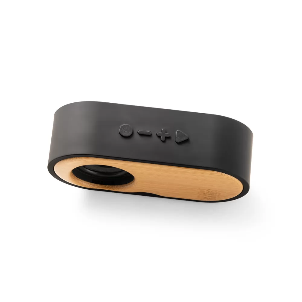 Caixa de som portátil em 36% rABS e bambu Personalizada
