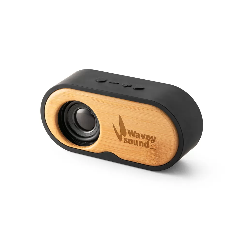 Caixa de som portátil em 36% rABS e bambu Personalizada