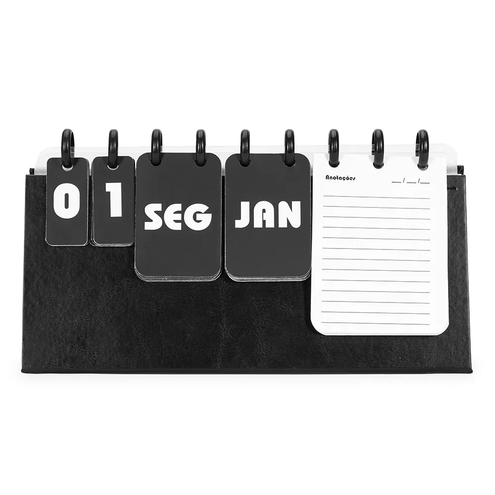 Calendário Permanente de Mesa Disco Personalizado