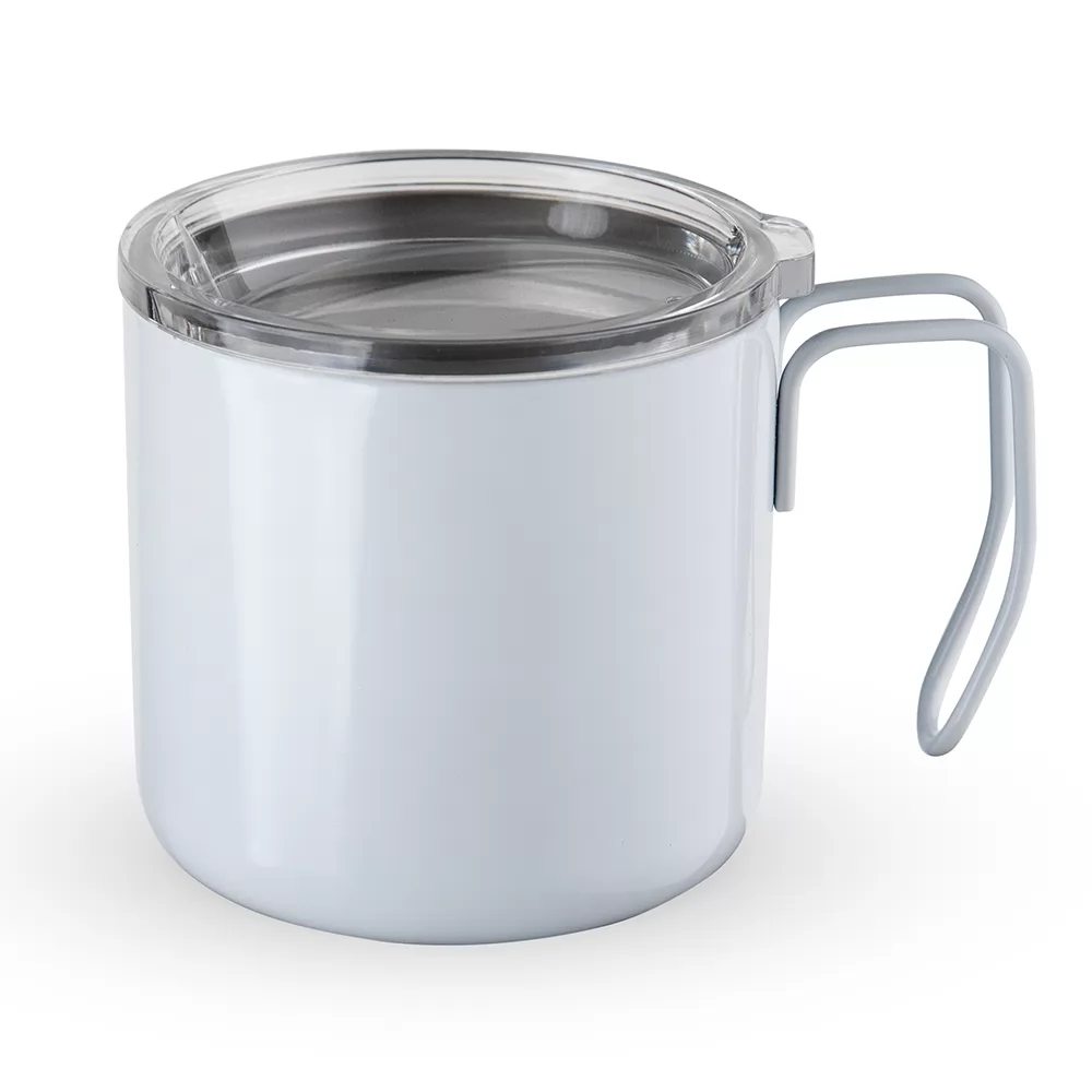 Caneca Inox Parede Dupla 350 ml Personalizada