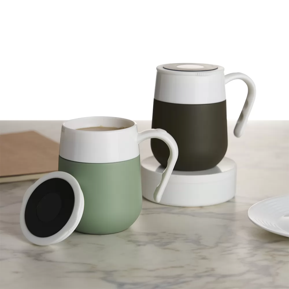 Caneca Térmica 500ml com Display LED Personalizada