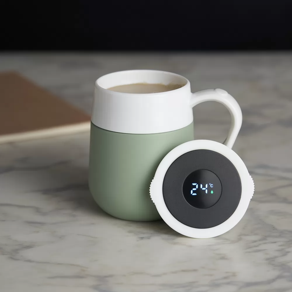 Caneca Térmica 500ml com Display LED Personalizada