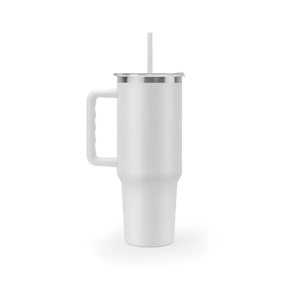 Caneca Térmica em Aço Inox Reciclado 1,2 Litros Personalizada