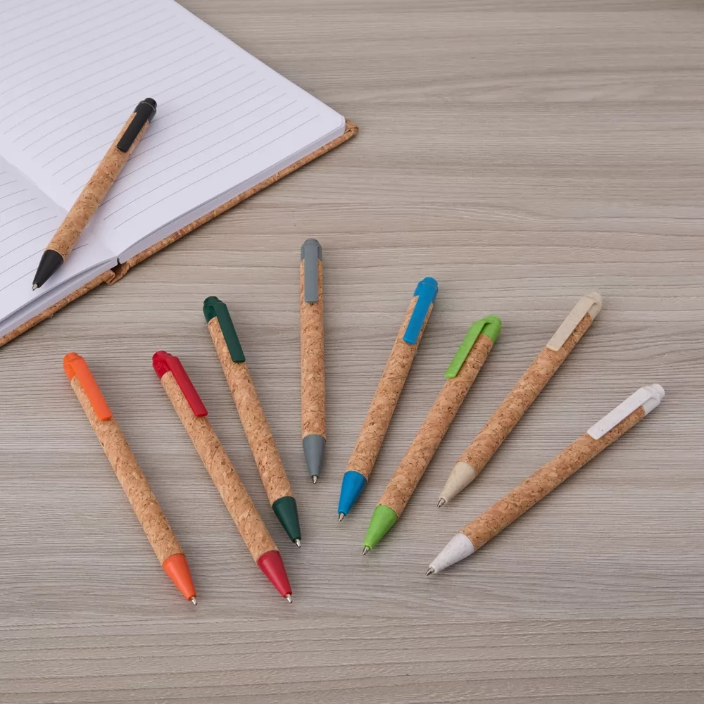 Caneta Cortiça Personalizada