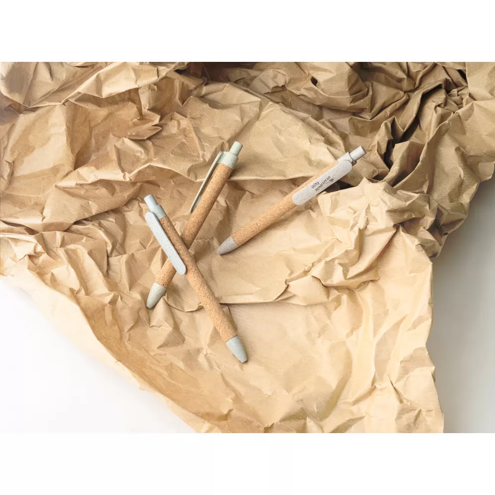 Caneta de Fibra de Trigo Personalizada