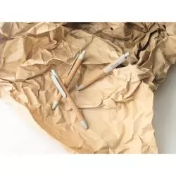 Caneta de Fibra de Trigo Personalizada