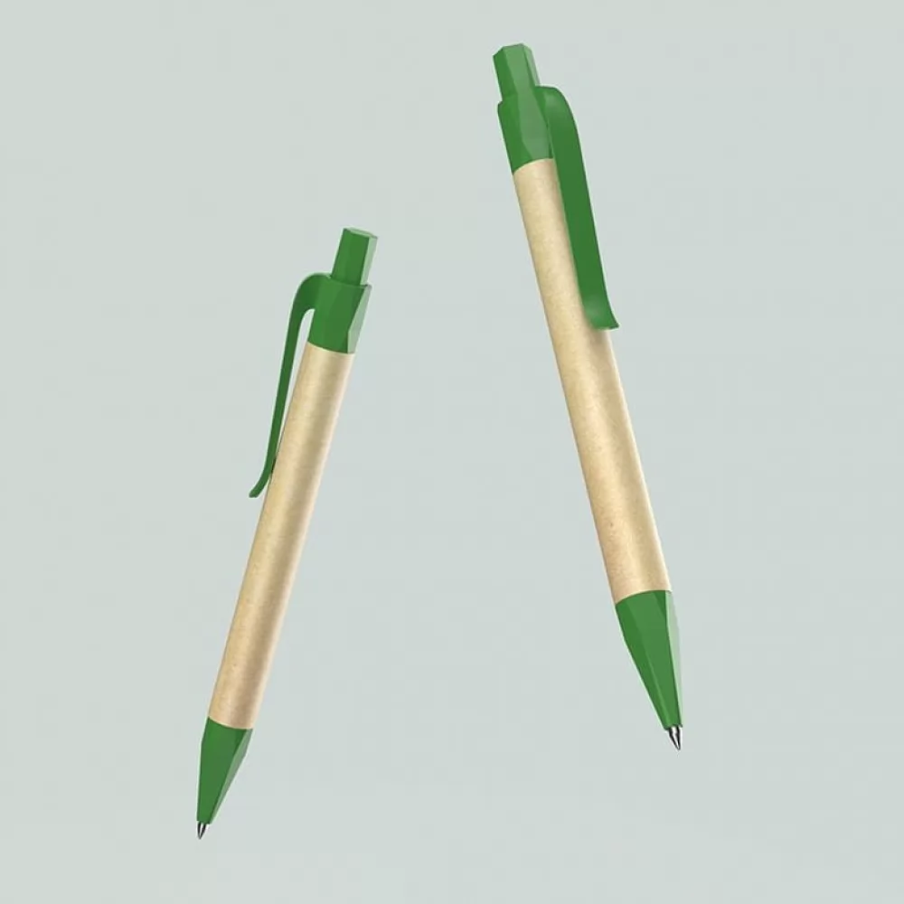 Caneta de Papel Kraft Personalizada