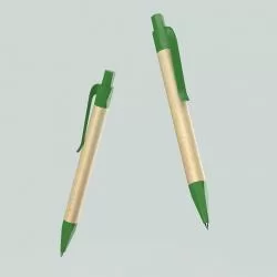 Caneta de Papel Kraft Personalizada