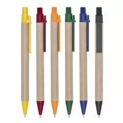 Caneta Ecológica Papelão Personalizada 