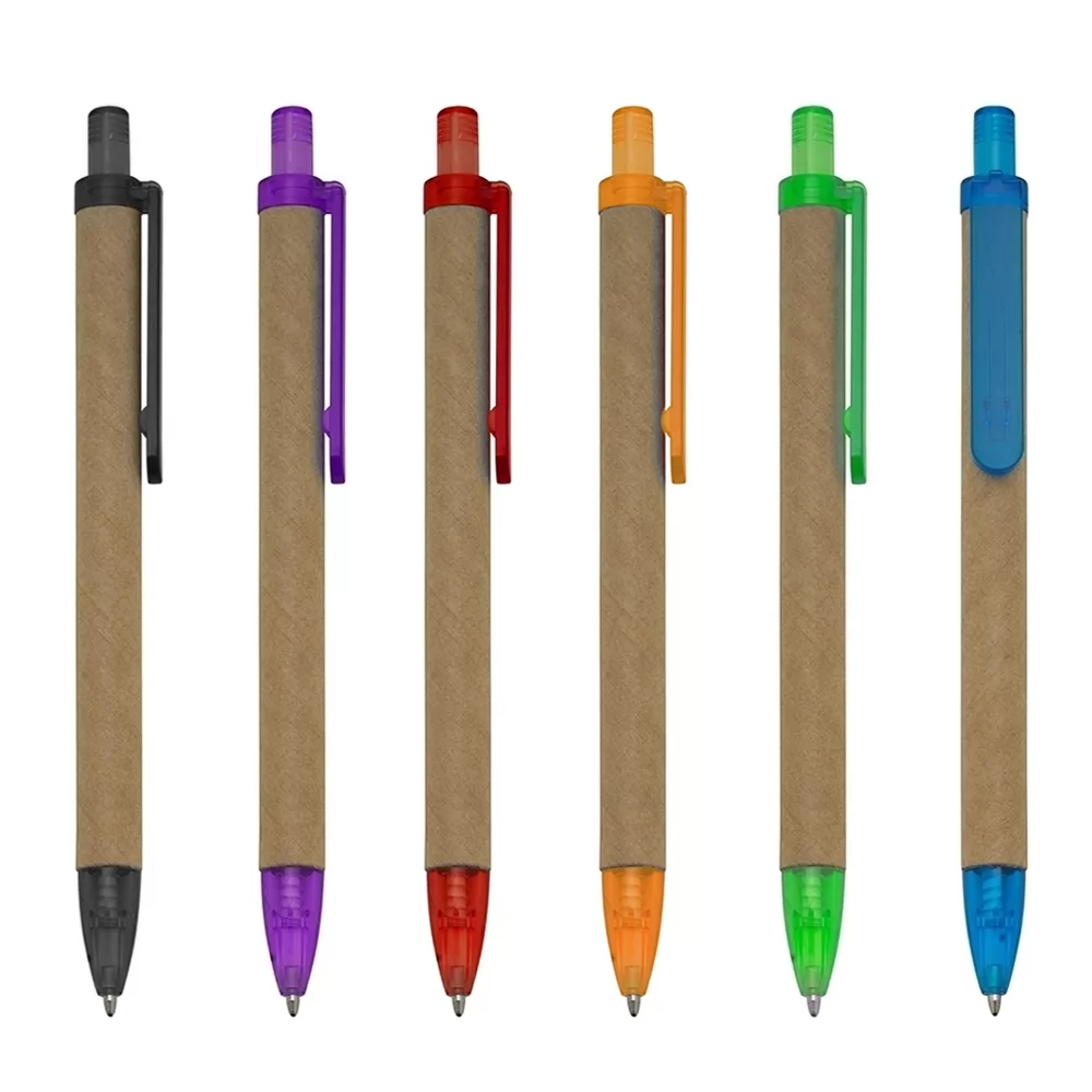 Caneta Ecológica Papelão Personalizada