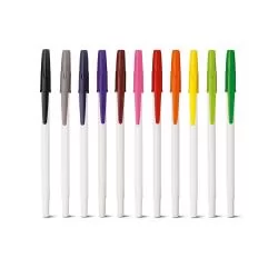 Caneta Esferográfica Com Tampa Personalizada 