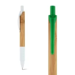 Caneta Esferográfica Em Bambu Personalizada  Caneta Esferográfica Em Bambu Personalizada