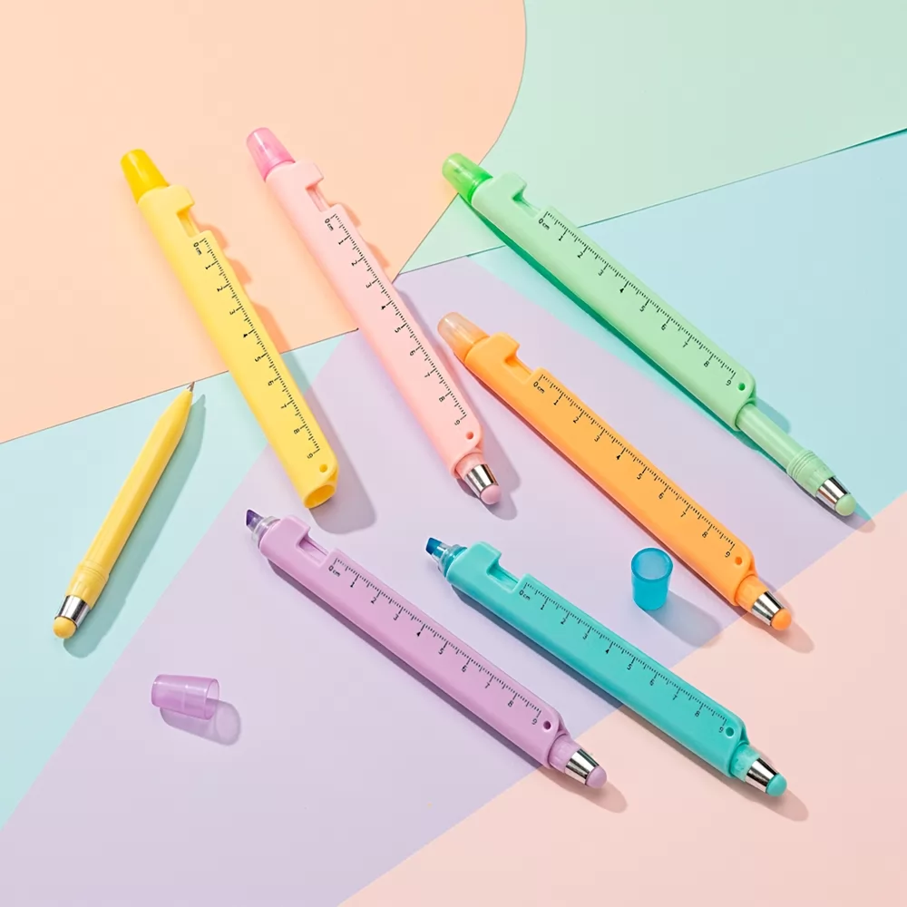 Caneta Marca-Texto Multifunções Personalizada