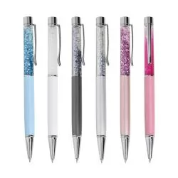 Caneta Metal Glitter Personalizada 