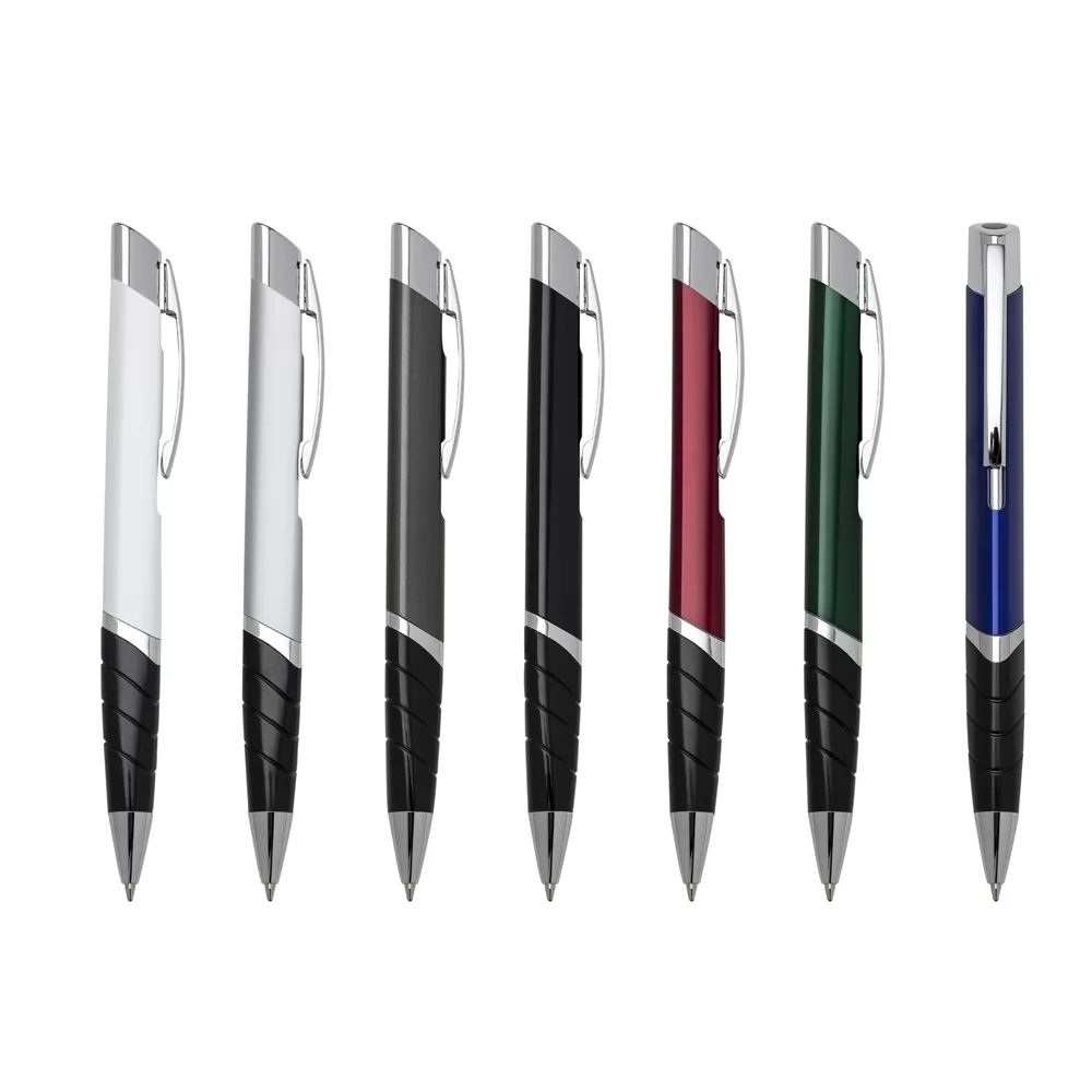 Caneta Metal Triangular Personalizada