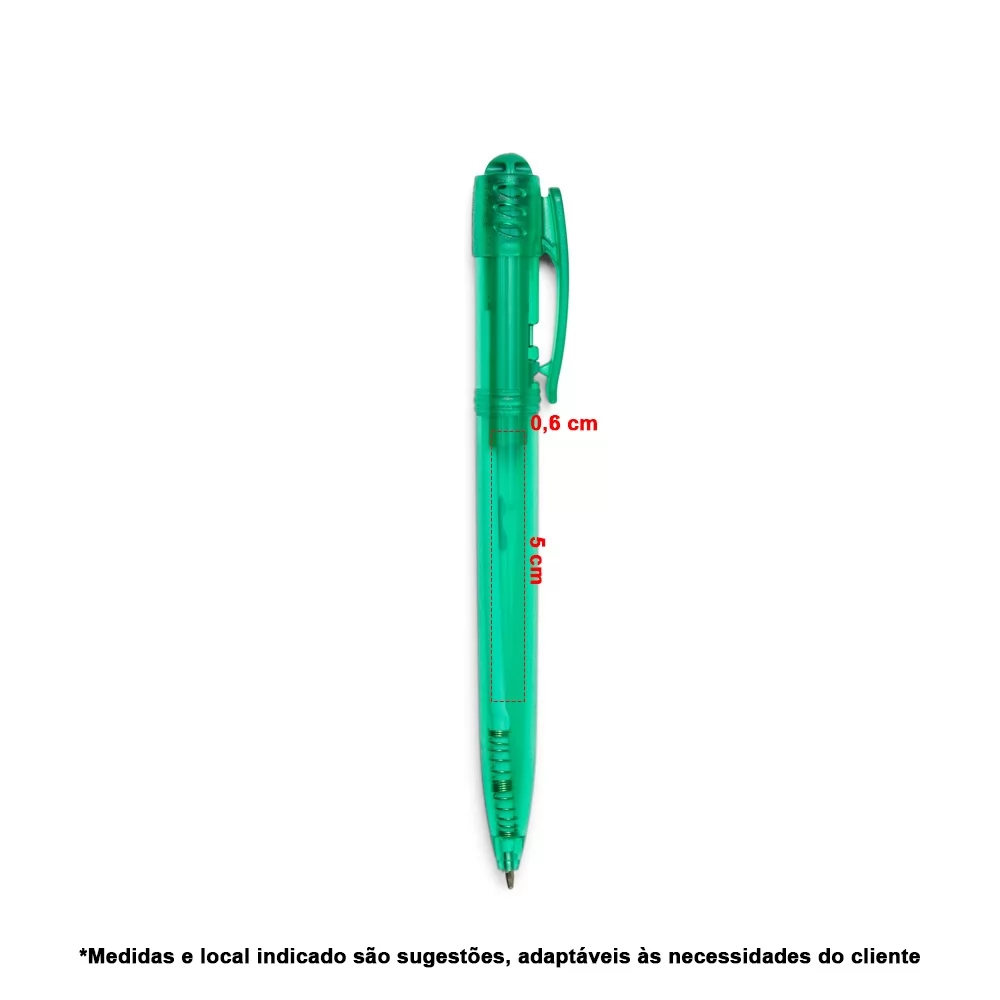 Caneta Plástica Personalizada