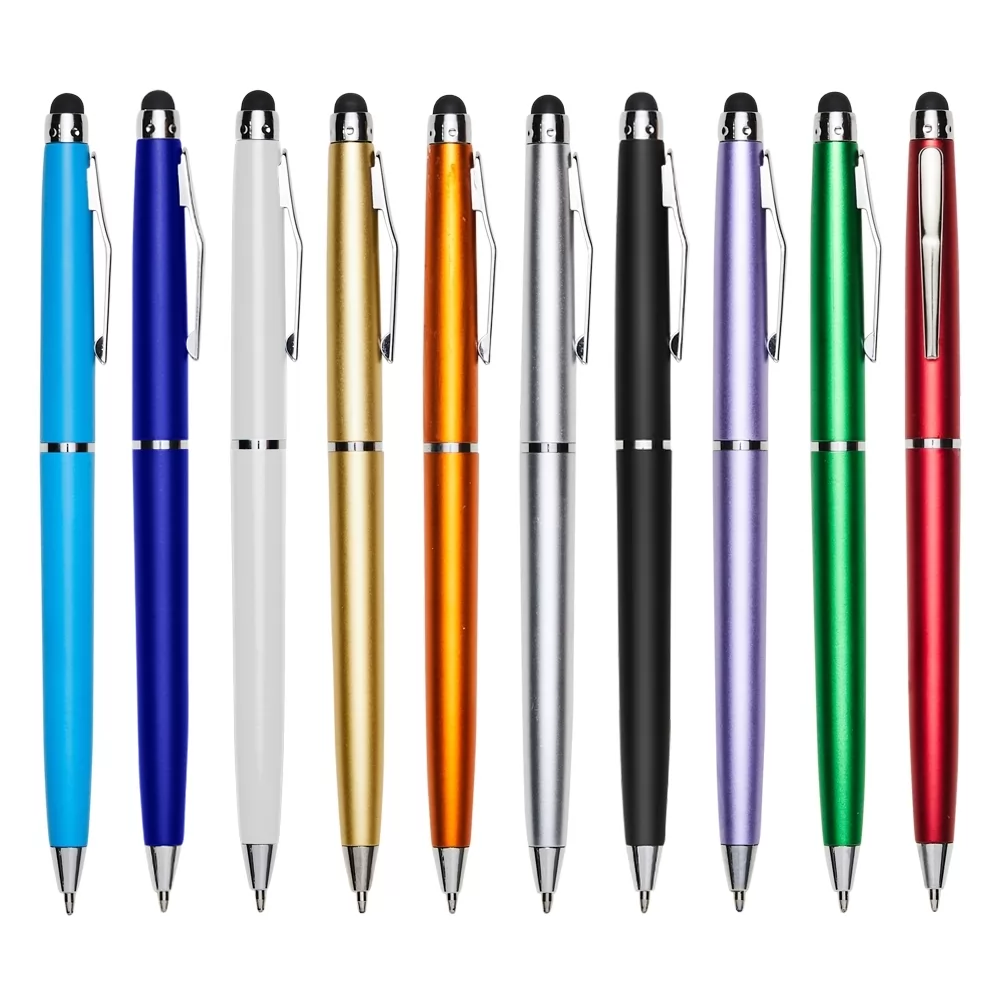Caneta Plástica Touch Personalizada