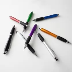 Caneta Plástica Touch Personalizada