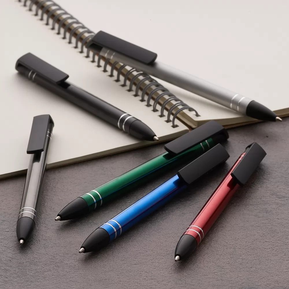 Caneta Semi metal Personalizada