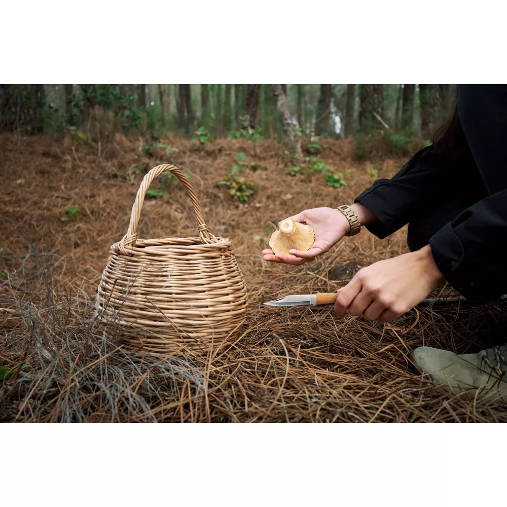 Canivete com Lâmina de Aço Inox e Cabo de Bambu Personalizado