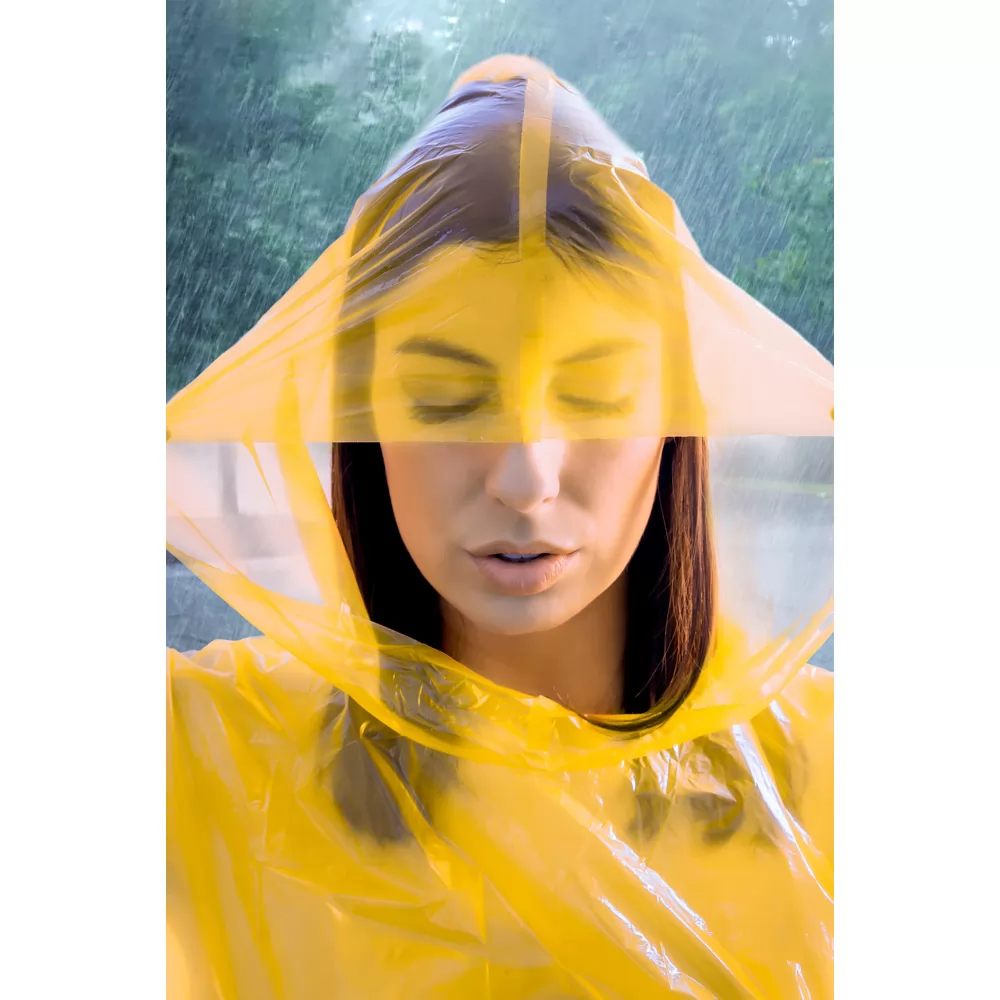 Capa de chuva de tamanho único Personalizada