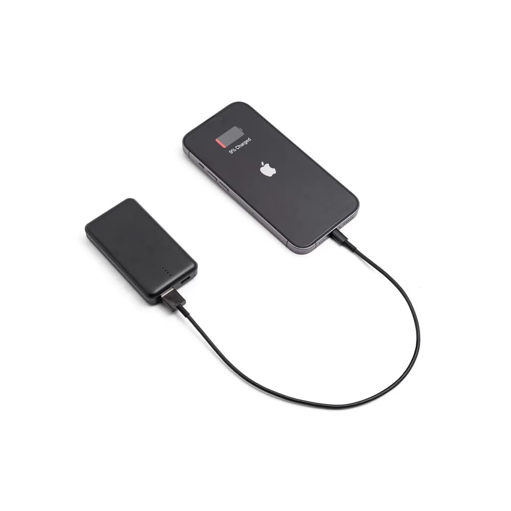 Carregador Portátil em ABS Reciclado com 4000 mAh Personalizado