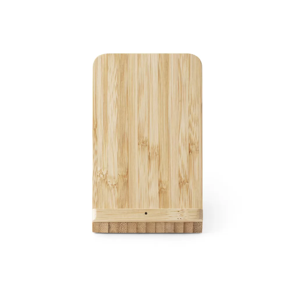 Carregador wireless em bambu 10W Personalizado