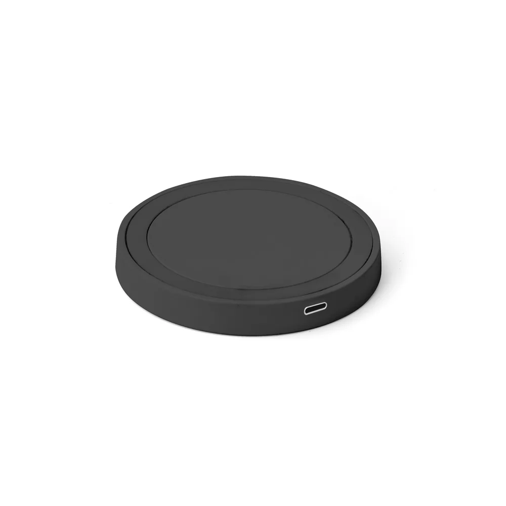 Carregador wireless rápido em ABS e silicone Personalizado