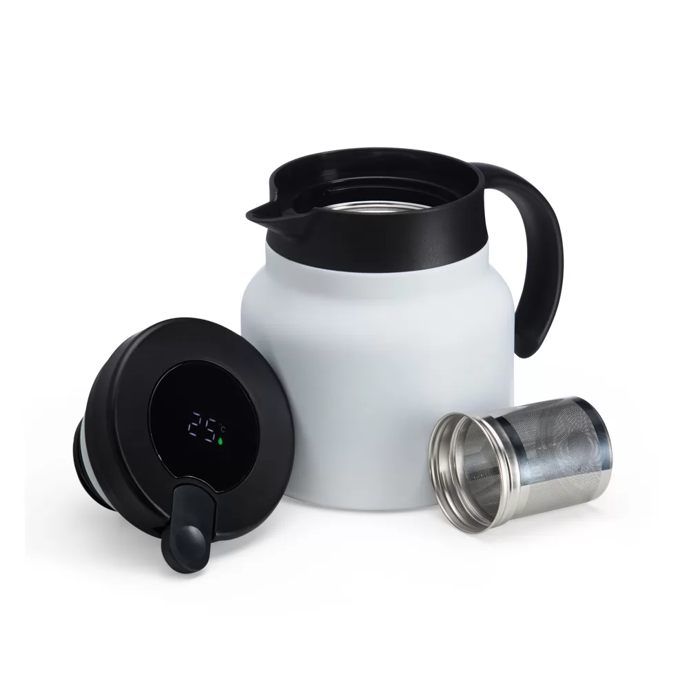 Chaleira Térmica Inox 750ml com Display LED Personalizada