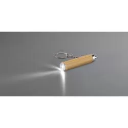 Chaveiro de Bambu com Led Personalizado